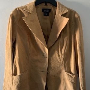 Tan Suede Sport Blazer